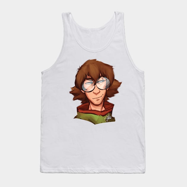 Simply Pidge Tank Top by CrossRoadArt